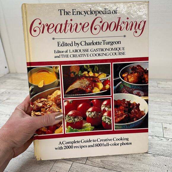Encyclopedia of Creative Cooking by Charlotte Turgeon - 1980‎ Hardcover Cookbook - Picture 13 of 16